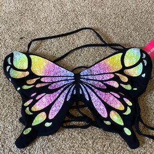 Butterfly tie back top
